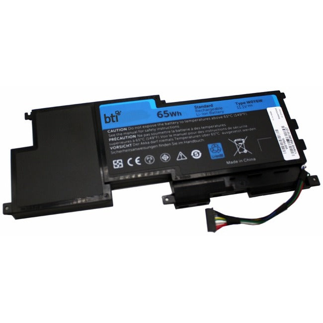 BTI 5850mAh Rechargeable Battery for Dell XPS 15 L521X - 65Wh, 11.1V, 9 Cells
