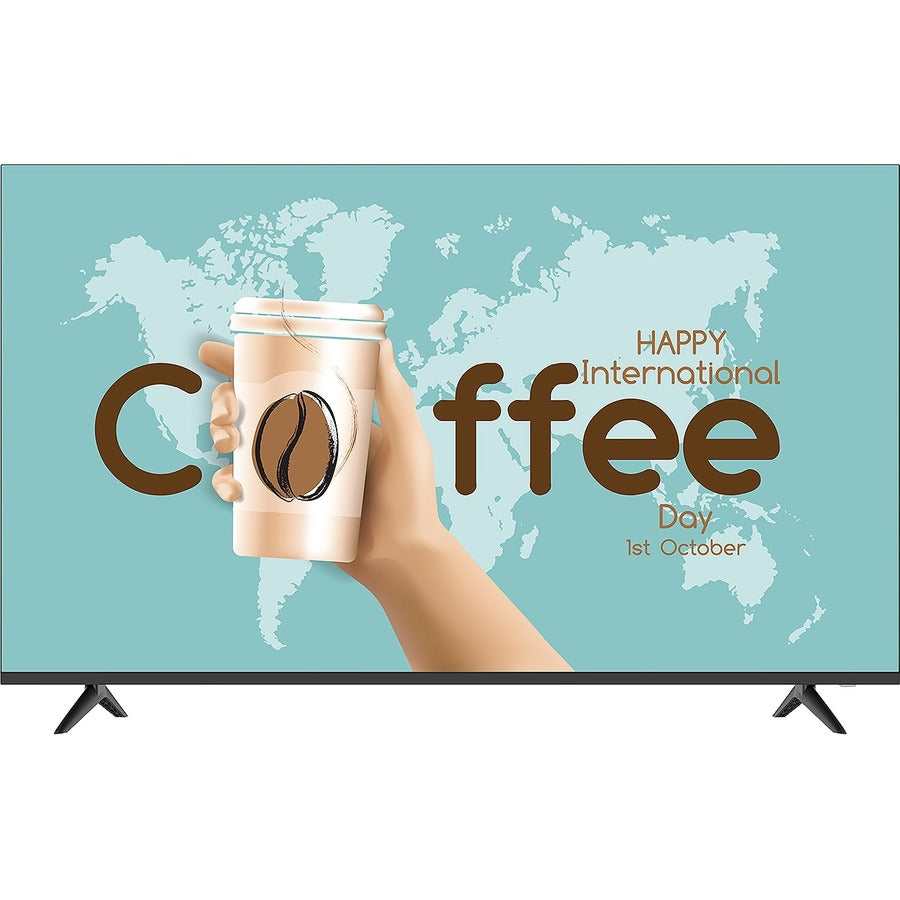 Sharp 55" 4K Ultra-HD Professional Display with HDR, Wireless Casting & HTML5 Browser