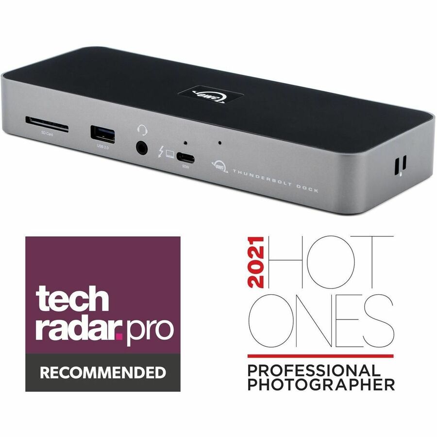 OWC 11-Port Thunderbolt Dock with Dual 4K Support, USB4 Compatibility, and 90W Power Delivery