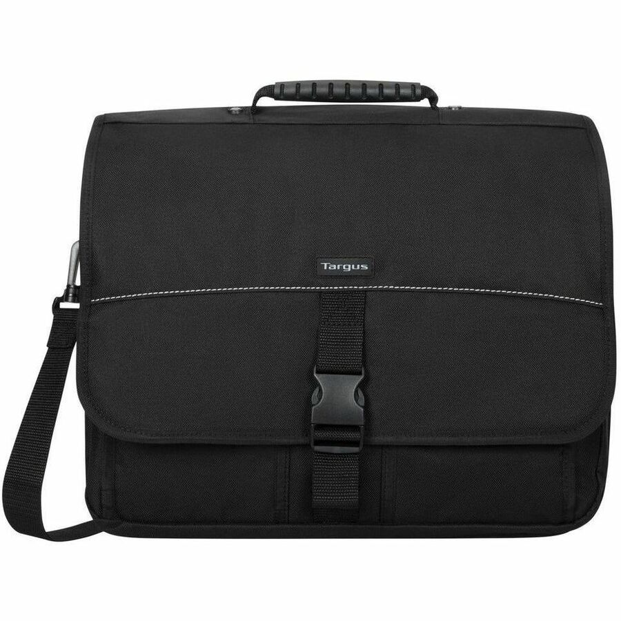 Targus 15.6" Messenger Laptop Case - Padded Compartment, Organized Storage & Easy Mobility