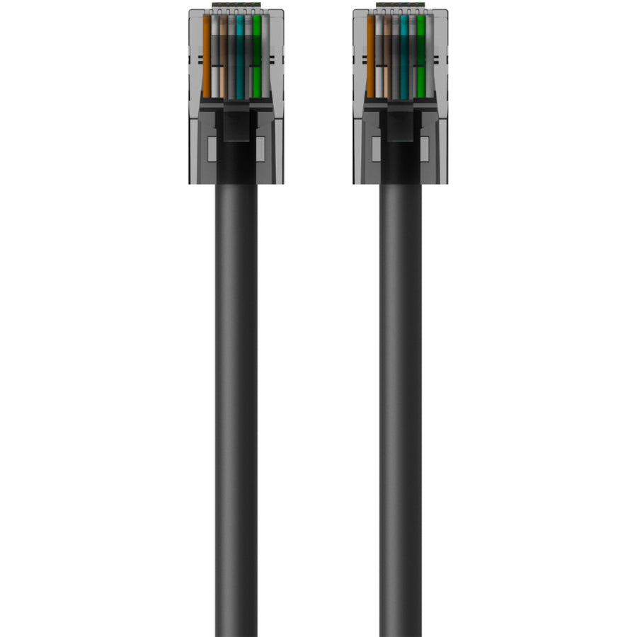 Belkin CAT6 Ethernet Patch Cable 1 Gbps, RJ45 Male to Male, Gold-Plated Connectors, 4 Twisted Pairs
