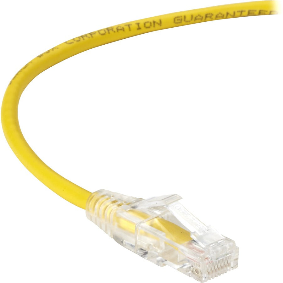Black Box Slim-Net Cat.6 UTP Patch Network Cable - 28-AWG, Low-Profile, Space-Saving Design