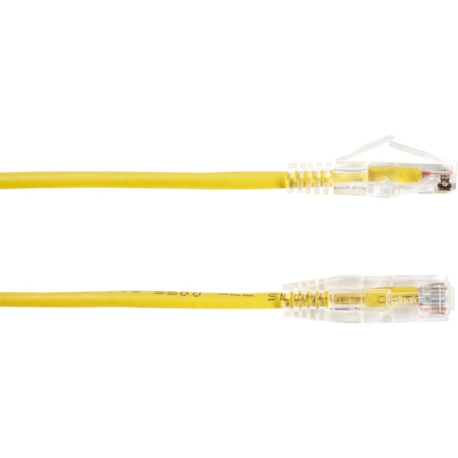 Black Box Slim-Net Cat.6 UTP Patch Network Cable - 28-AWG, Low-Profile, Space-Saving Design