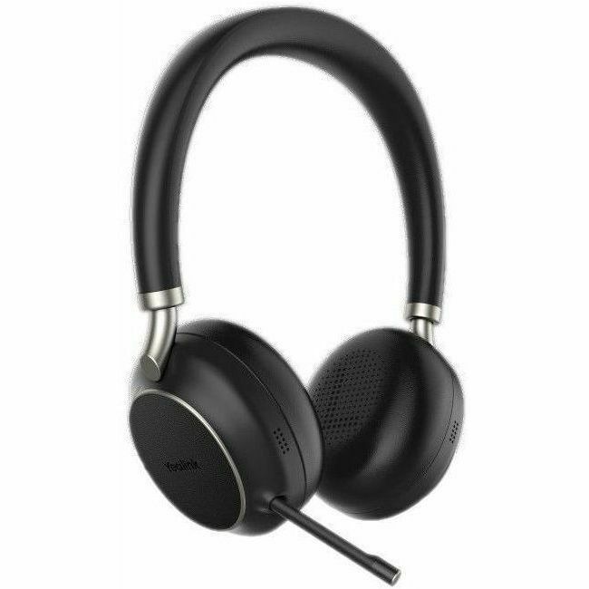Yealink BH76 Wireless Headset With Intelligent ANC, Noise-Cancellation Mic & Stylish Design