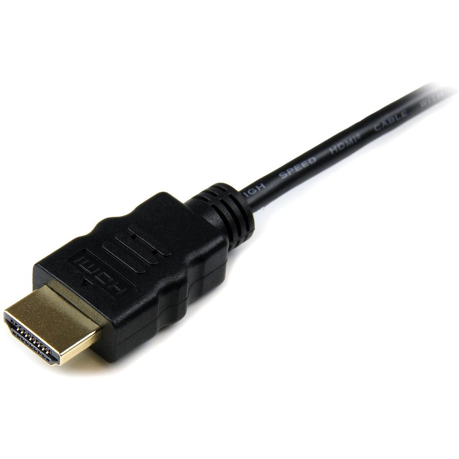 StarTech.com 3m Micro HDMI to HDMI Cable with Ethernet, 4K High Speed Micro HDMI Type-D Device to HDMI Monitor Adapter/Converter Cord