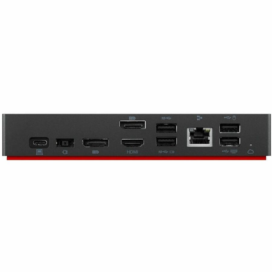 Lenovo ThinkPad 40BN Universal USB-C Smart Dock for Seamless AV Connectivity & Remote Management