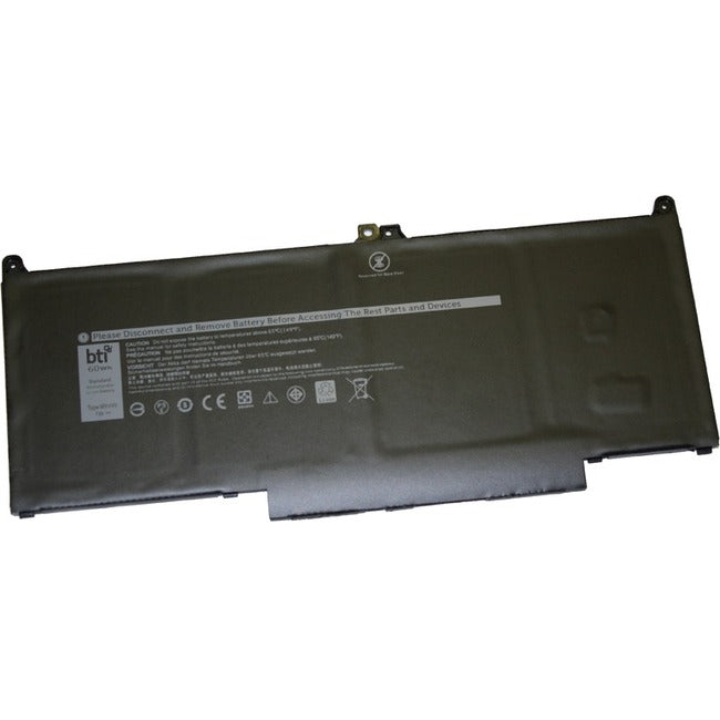 BTI MXV9V-BTI 7.6V 60WH Li-Ion Battery for Dell Latitude 5300, 5310 2-in-1, 7300, 7400