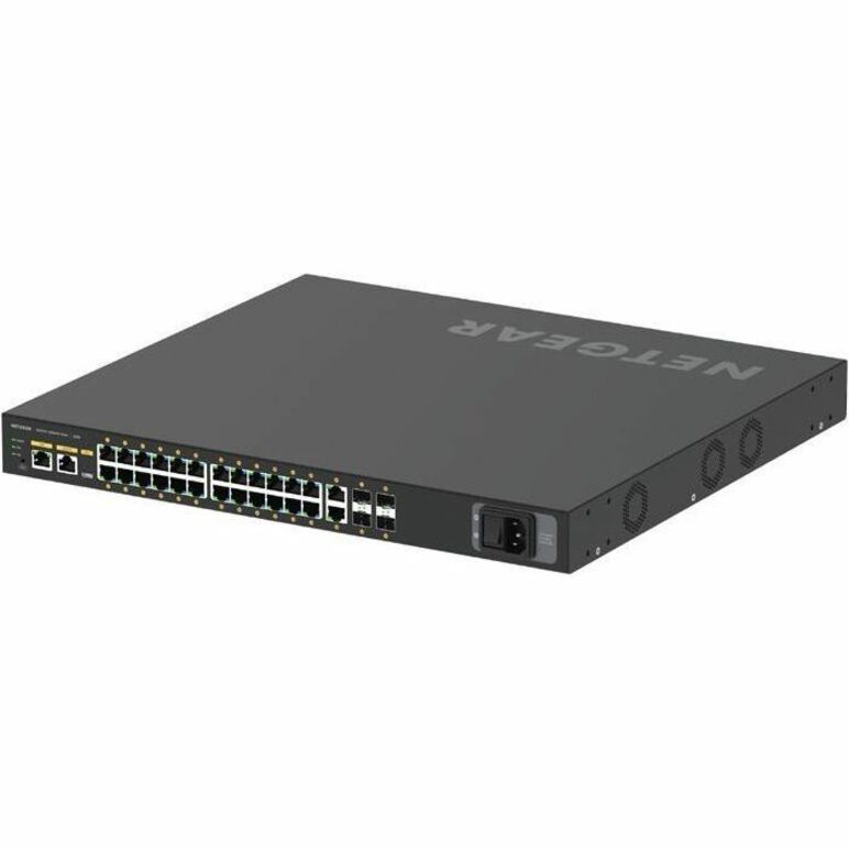 Netgear AV Line M4250-26G4XF-PoE+ 24x1G PoE+ 480W 2x1G and 4xSFP+ Managed Switch