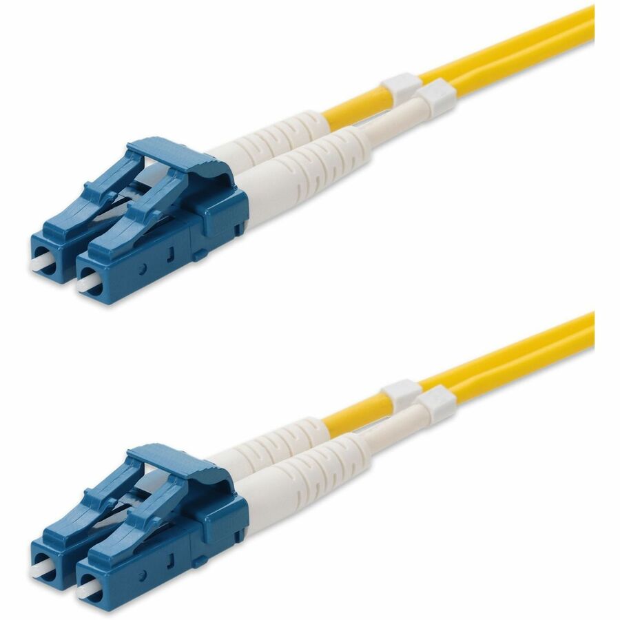 AddOn 2m LC (Male) to LC (Male) Yellow OS2 Duplex Fiber OFNR (Riser-Rated) Patch Cable