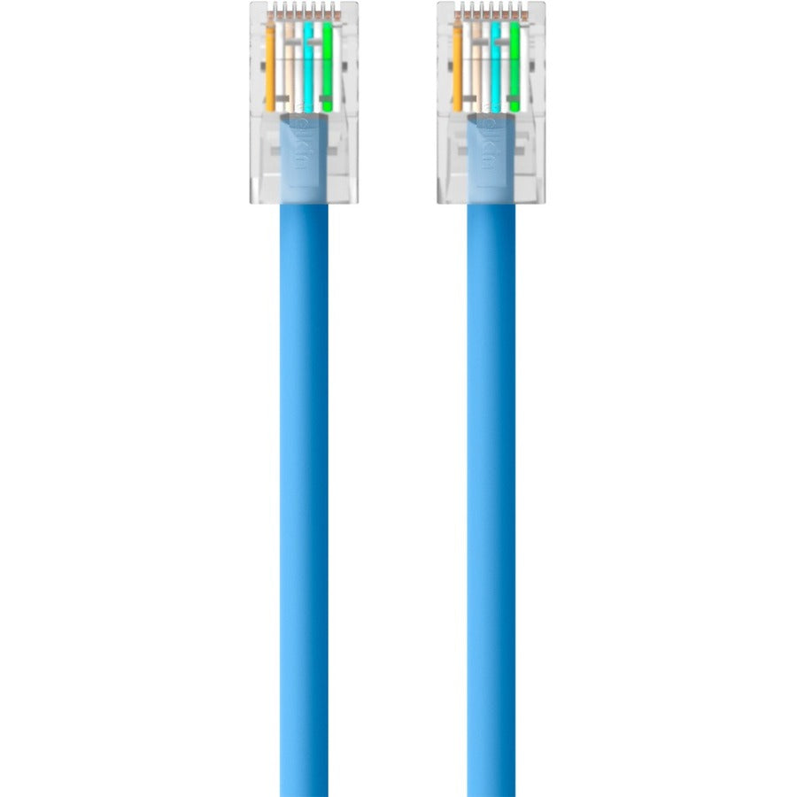 Belkin Cat5e Snagless Ethernet Patch Cable - 1000Mbps, Gold-Plated RJ45 Connectors, Durable PVC Jacket