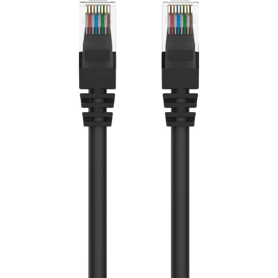 Belkin CAT5e Snagless Ethernet Patch Cable 1000 Mbps with Gold-Plated RJ45 Connectors