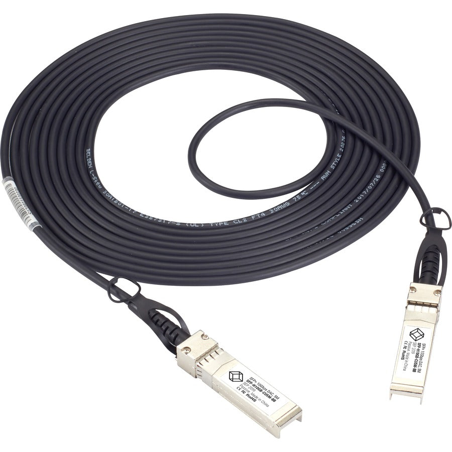 Black Box 10G SFP+ Direct Attach Network Cable - Cisco Compatible, Low Power Consumption