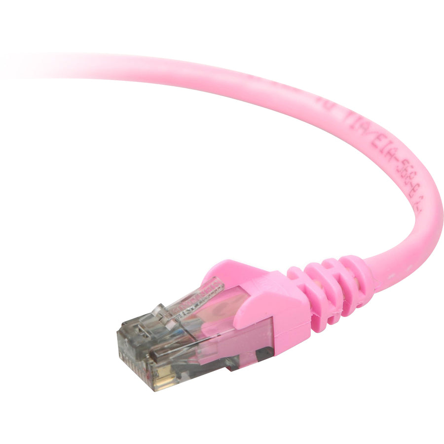 Belkin 7-Foot CAT6 Ethernet Cable – Gigabit Speed, Gold-Plated RJ45 Connectors, Snagless Design