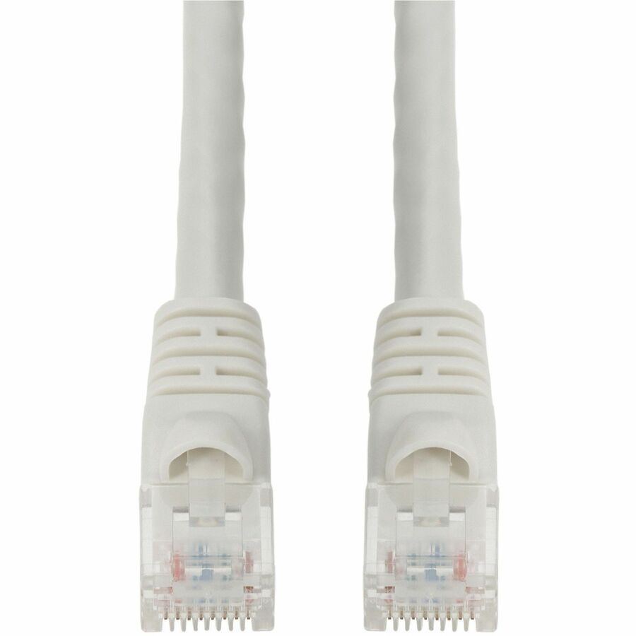 AddOn 3ft White CAT 6 PVC Ethernet Cable Snagless Bubble Boot RJ-45 M/M