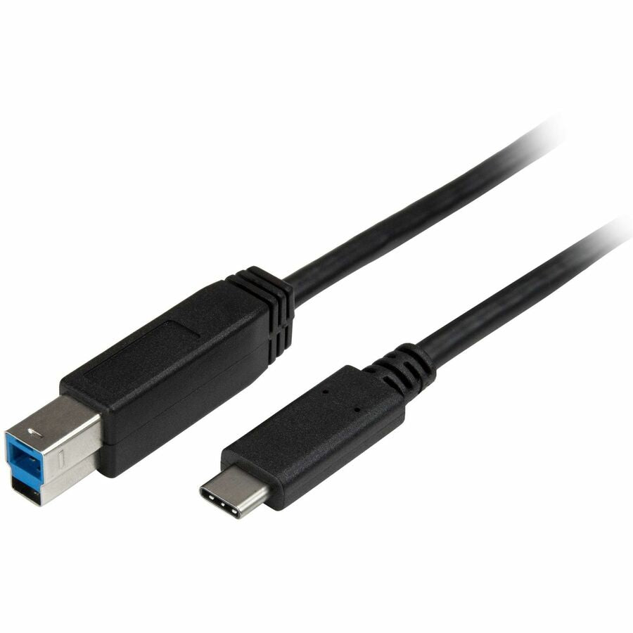 StarTech.com 2m 6 ft USB C to USB B Printer Cable - M/M - USB 3.0 (5Gbps) USB B Cable - USB C to USB B Cable - USB Type C to Type B Cable