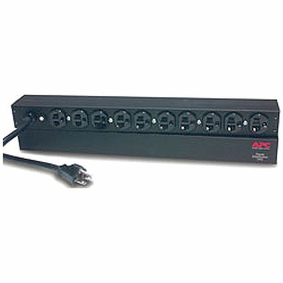 APC 2.4kVA Basic Rack PDU with NEMA 5-20R Receptacles for Efficient Power Distribution