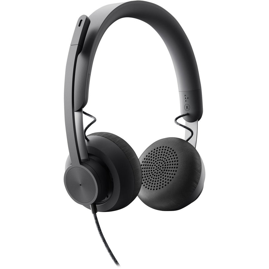 Logitech Zone Wired Headset - Noise-Canceling Mic, Microsoft Teams Certified, Comfortable Design