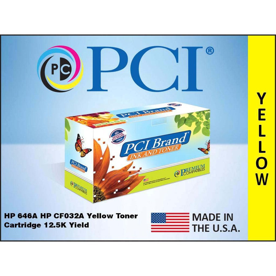Premium Compatibles Laser Toner Cartridge CF032A - Yellow - 1 / Each