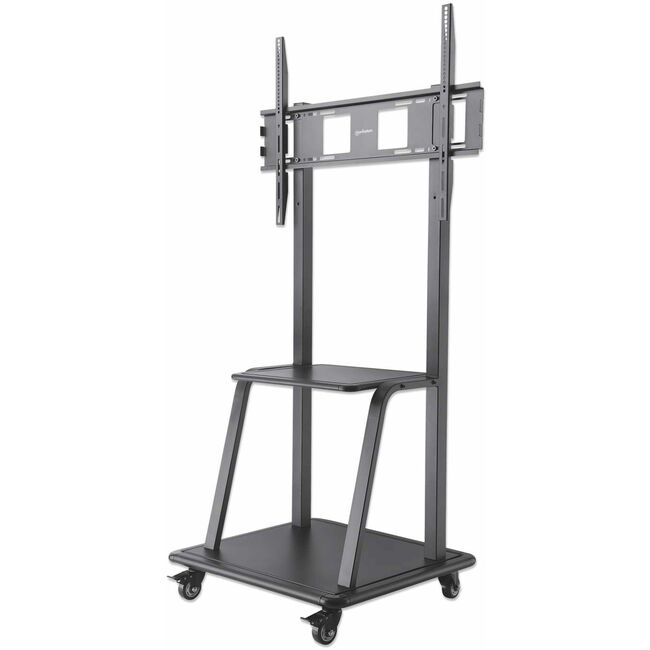 Manhattan Ultra Heavy-Duty Height-Adjustable TV Cart