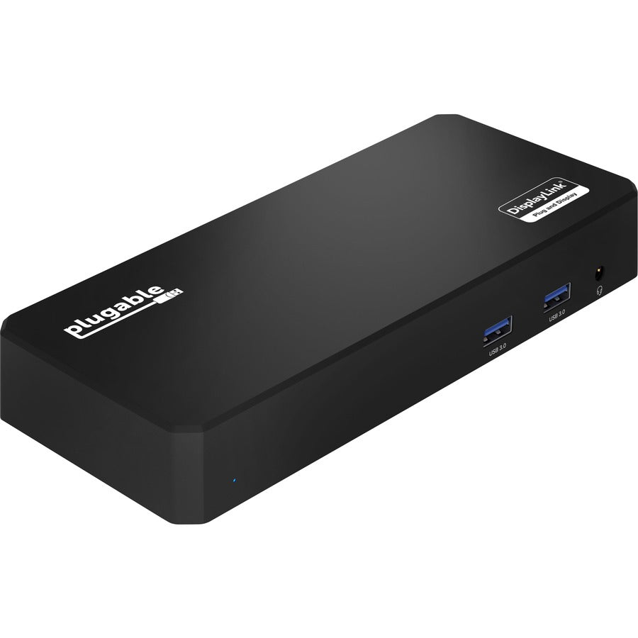 Plugable USB-C Docking Station with Triple HDMI Displays, 100W Charging, Gigabit Ethernet & 12 Ports