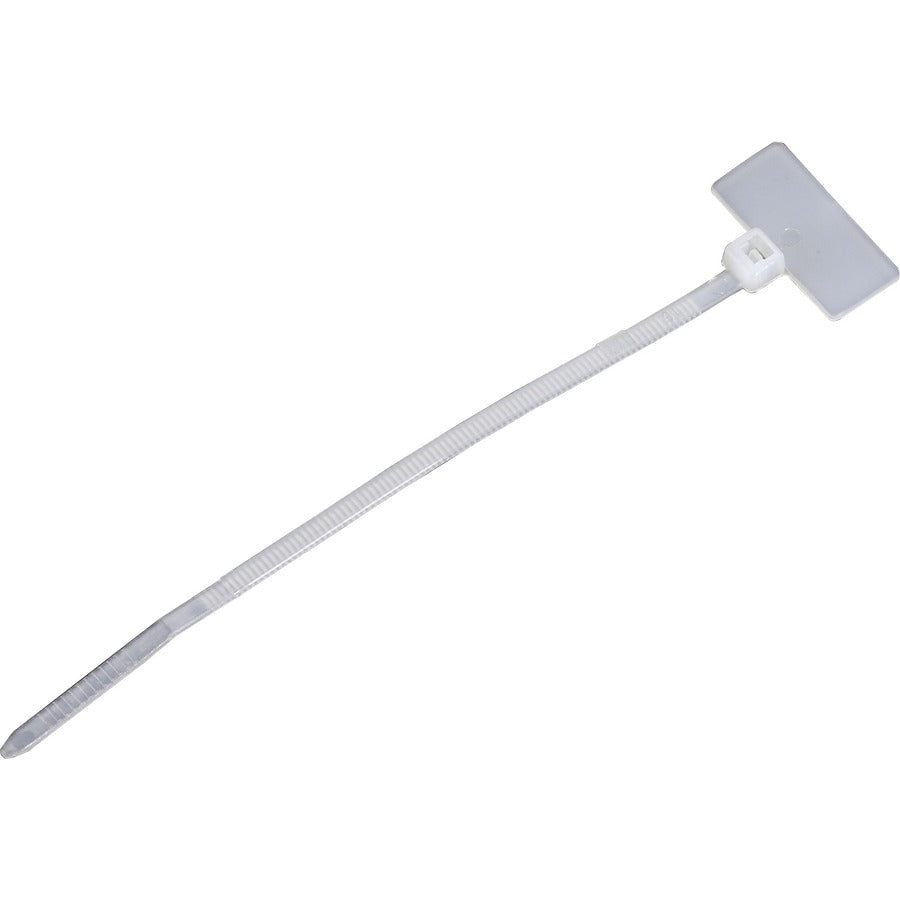 Black Box 4.3" Cable ID Tie - 100-Pack with Built-In Label Area, Lifetime Guarantee