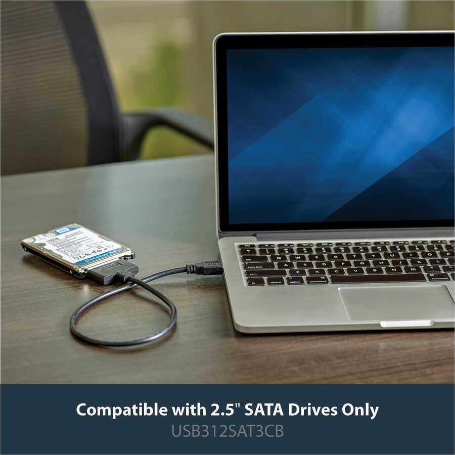 StarTech.com USB 3.1 (10Gbps) Adapter Cable for 2.5" SATA SSD/HDD Drives