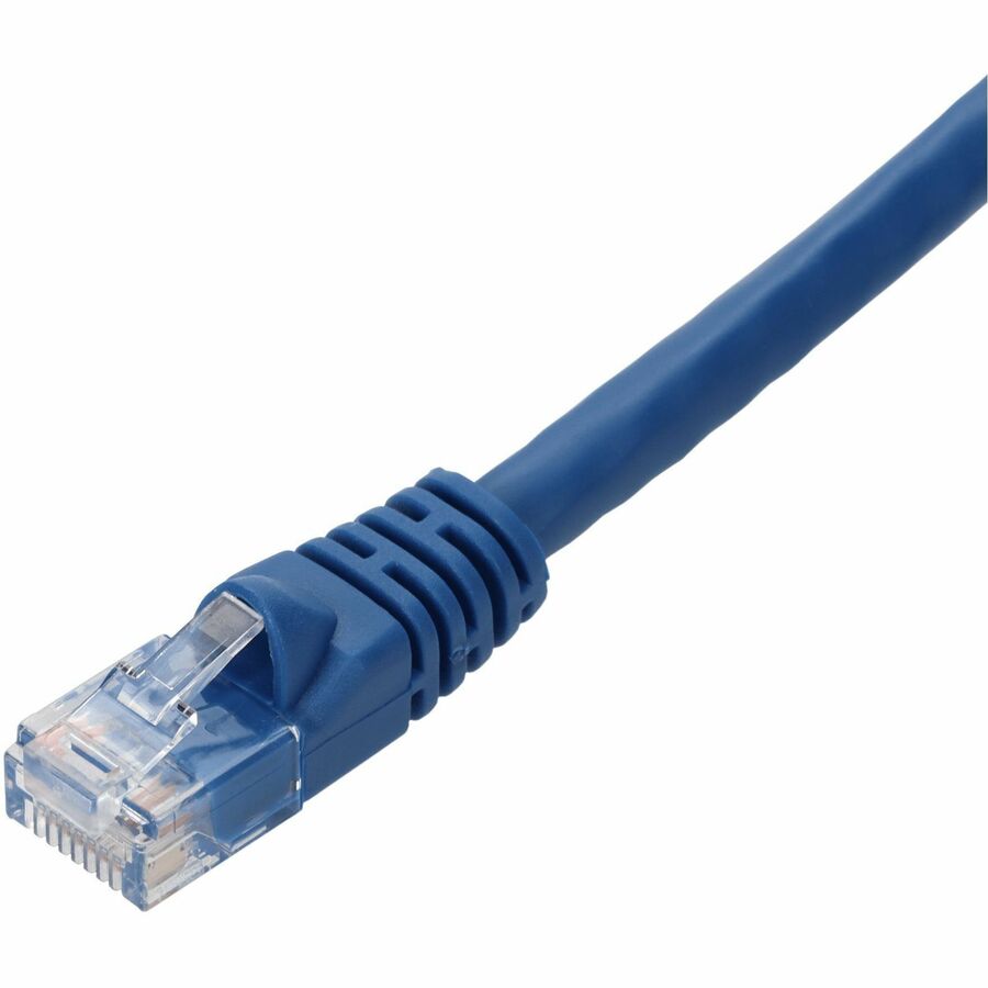 AddOn 3ft Blue CAT 6 PVC Ethernet Cable Snagless Bubble Boot RJ-45 M/M