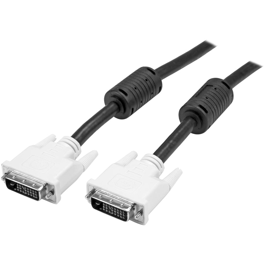 StarTech 10Ft DVI-D Dual Link Cable, 2560x1600 Resolution, High-Speed, M/M, EMI Shielding