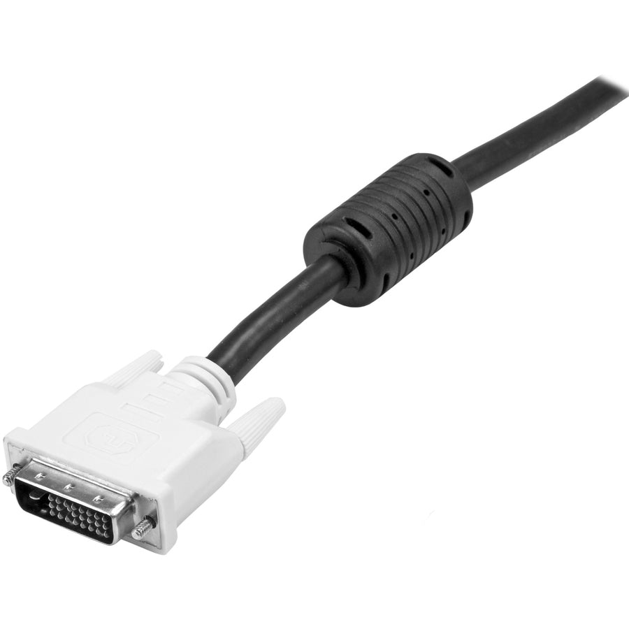 StarTech 10Ft DVI-D Dual Link Cable, 2560x1600 Resolution, High-Speed, M/M, EMI Shielding