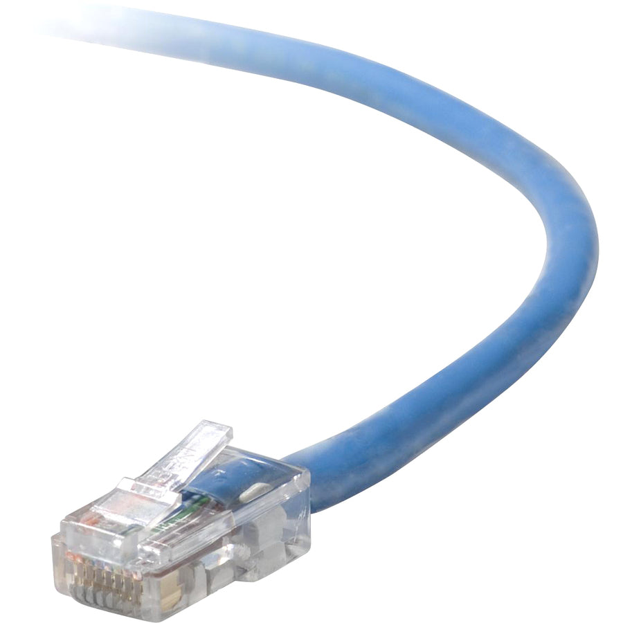Belkin 50-Micron Gold-Plated CAT5e UTP Ethernet Cable – 1000 Mbps, Snagless, Durable Design