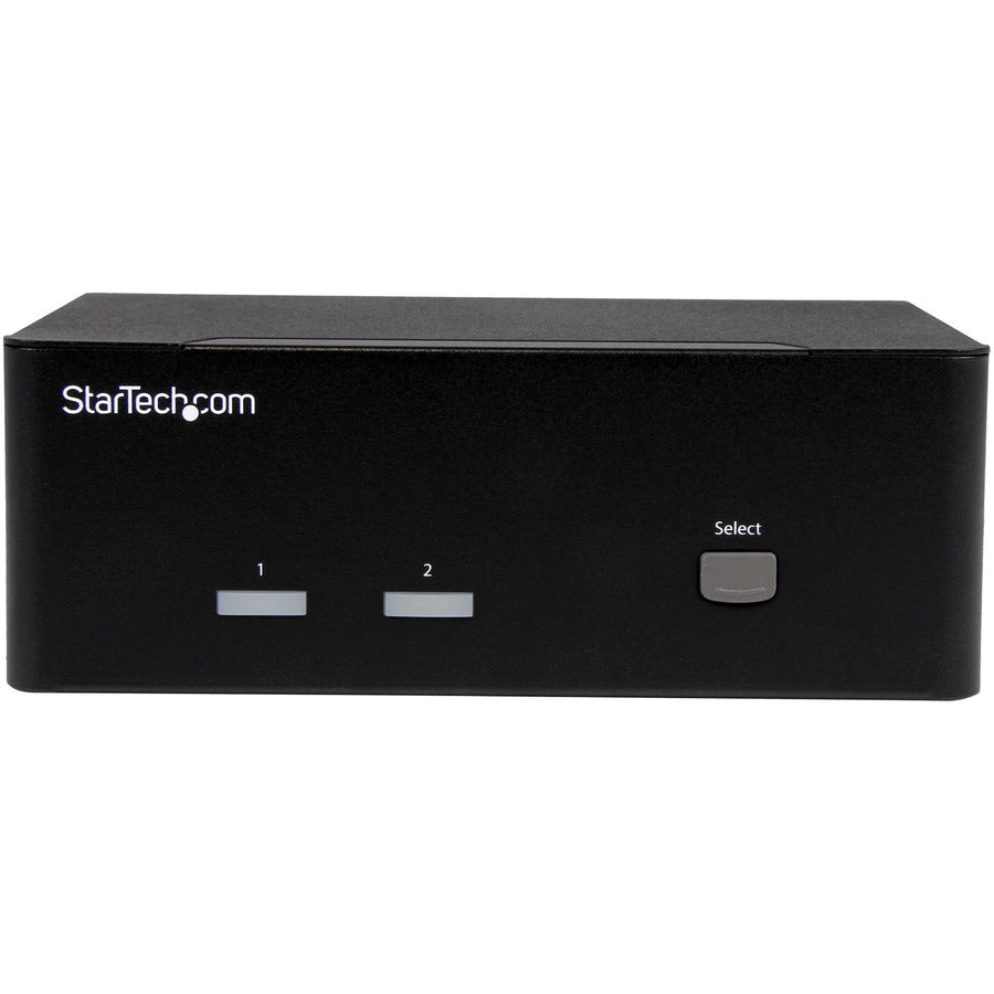 StarTech.com 2-port KVM Switch with Dual VGA and 2-port USB Hub - USB 2.0