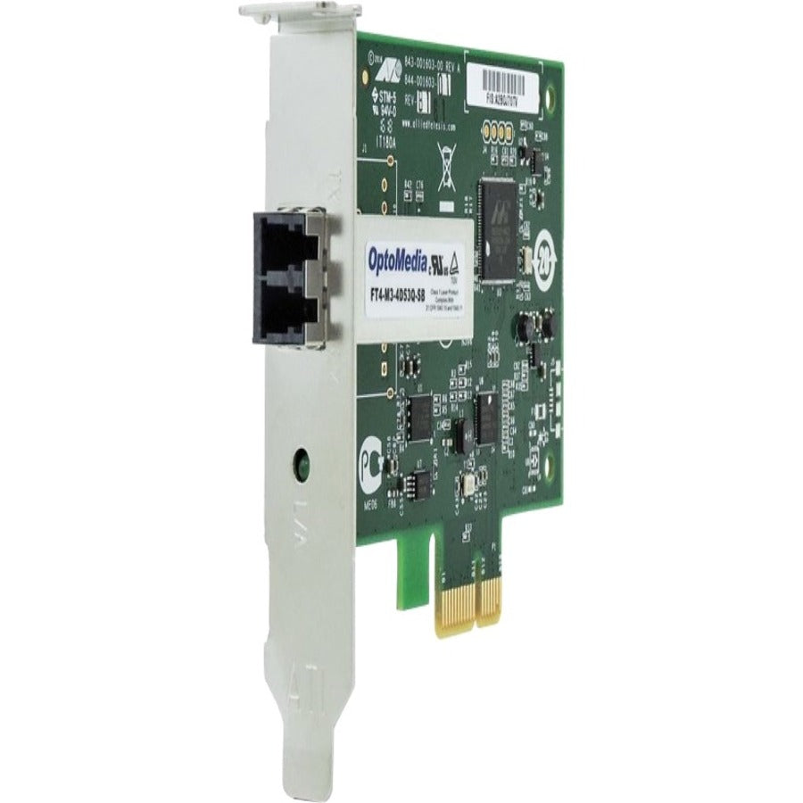 Allied Telesis AT-2911SX Gigabit Ethernet Card with Jumbo Frame Support for 1000Mbps Data Transfer