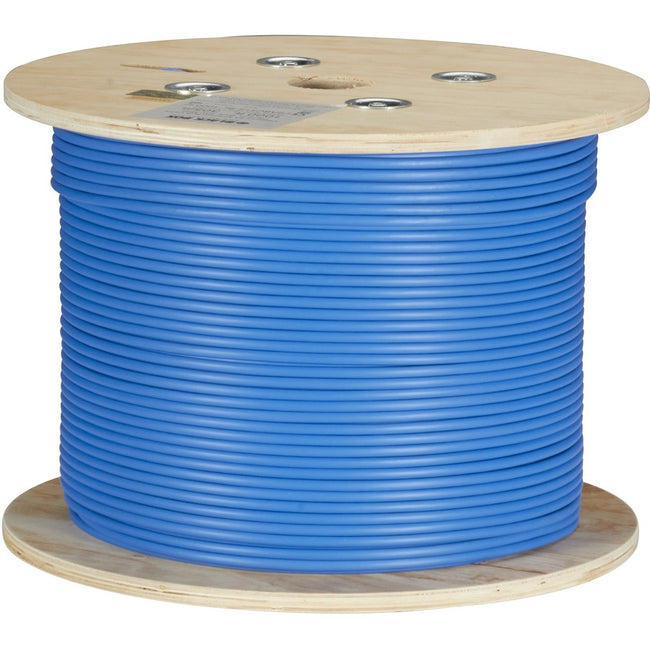 Black Box CAT6A 650-MHz Solid Shielded Ethernet Cable for 10GBASE-T, Low Attenuation & Alien Crosstalk Protection