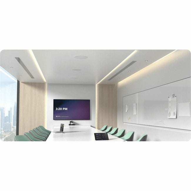 Yealink CM20 Wired Microphone for Conference Room, Camera, Speaker - Pearl Light Gray