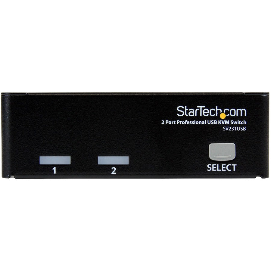 StarTech.com 2 Port Professional USB KVM Switch Kit with Cables