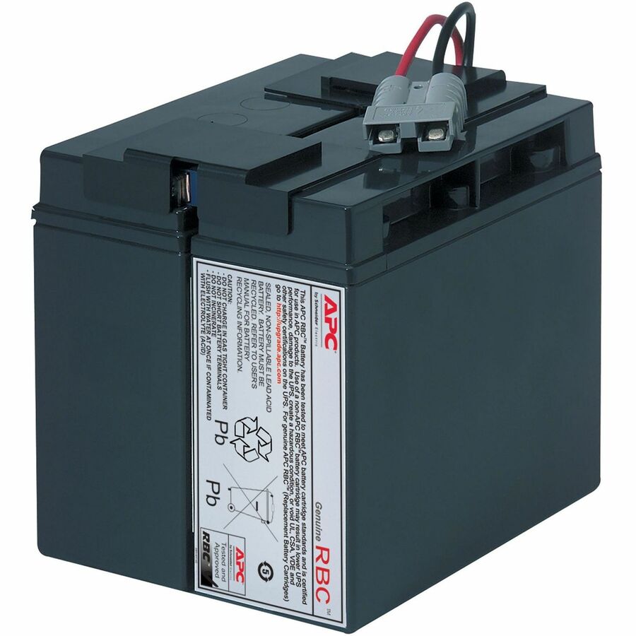 APC Replacement Battery Cartridge, VRLA battery, 17Ah, 12VDC, 2-year warranty
