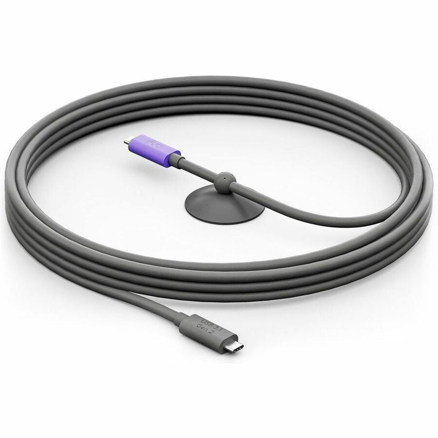 Logitech 5M Active USB Cable for MeetUp 2 - Single-Cable BYOD with USB 3.1 Gen 2 Flexibility