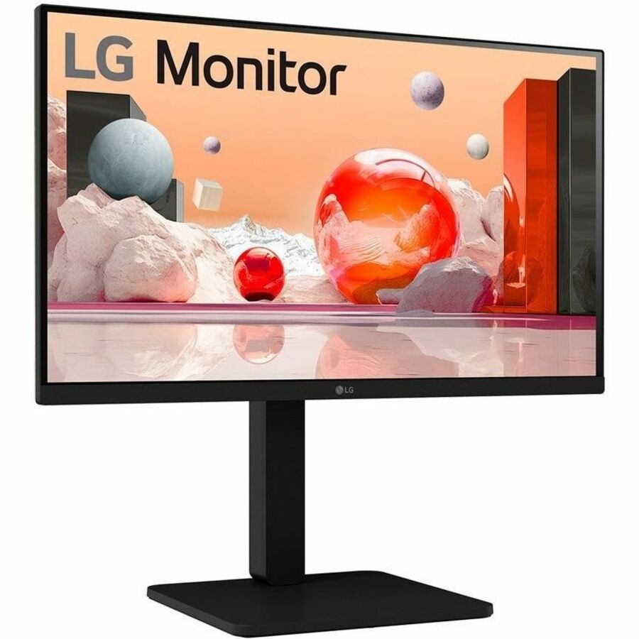 LG 24BA450-B 24" Full HD LED Monitor - 1920x1080 IPS Display, 5ms Response, HDMI, VGA, DisplayPort