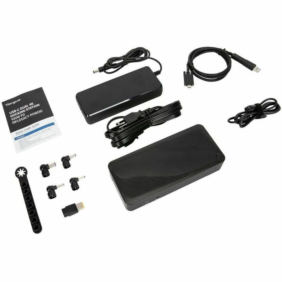 Targus Universal USB-C DV4K Docking Station - Dual 4K Display, 100W Power Delivery, Multiple Ports