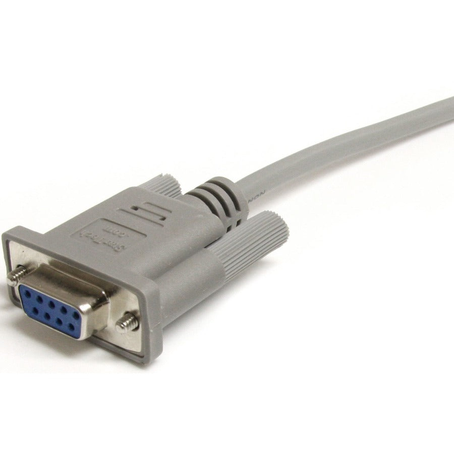 StarTech.com MXT100 6 Ft Null-Modem Serial Cable - DB9 Male to DB9 Female - High Quality Extension