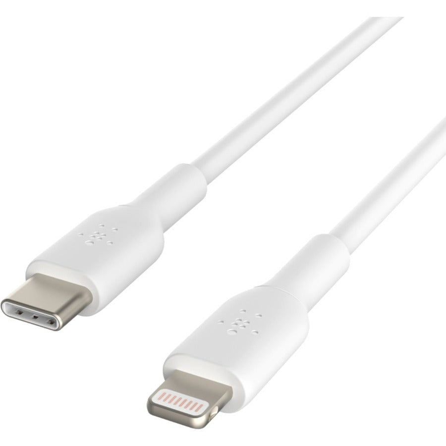 Belkin BoostCharge USB-C to Lightning Cable (1 meter / 3.3 foot, White)