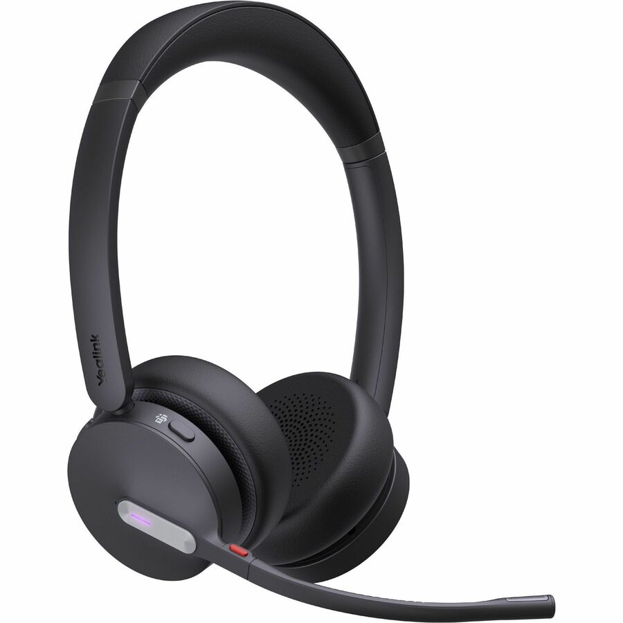 Yealink WH64 DECT Wireless Headset - Dual Bluetooth, 3-Mic Noise Cancellation & Comfort Design