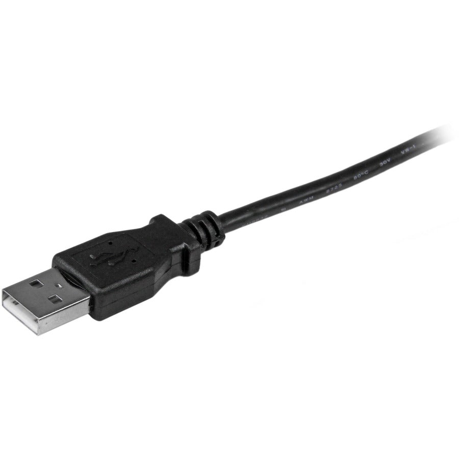 StarTech 1Ft USB A To Micro USB Cable - 480Mbps High Speed, Durable PVC, Lifetime Warranty