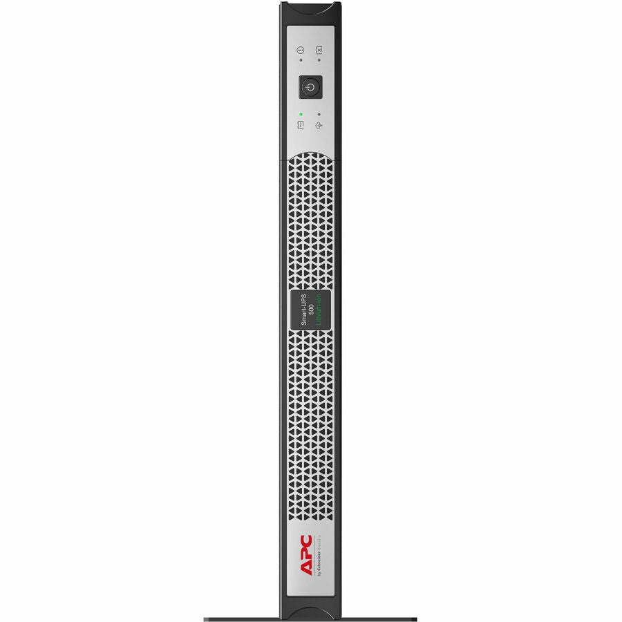 APC Smart-UPS, Line Interactive, 500VA, Lithium-ion, Rackmount 1U, 120V, 4x NEMA 5-15R outlets, SmartConnect Port, Short Depth
