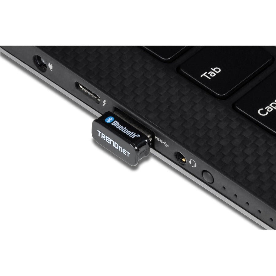 TRENDnet Bluetooth 5.0 USB Adapter TBW-110UB, 100m Range, EDR/BLE, Compact Design for Windows