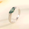 1 Carat Moissanite Ring in 925 Sterling Silver with Certificate & Matching Box - Elegant Jewelry - Store 42