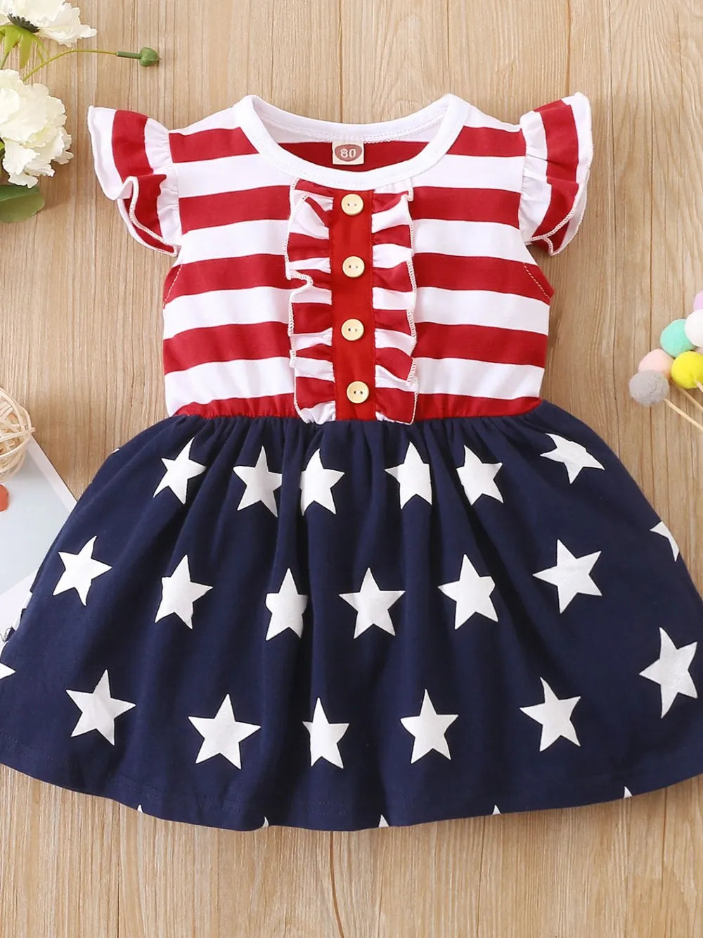 Red/Blue/White / 9-12M