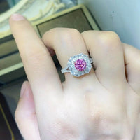 1 Carat Moissanite Zircon 925 Sterling Silver Ring - Store 42