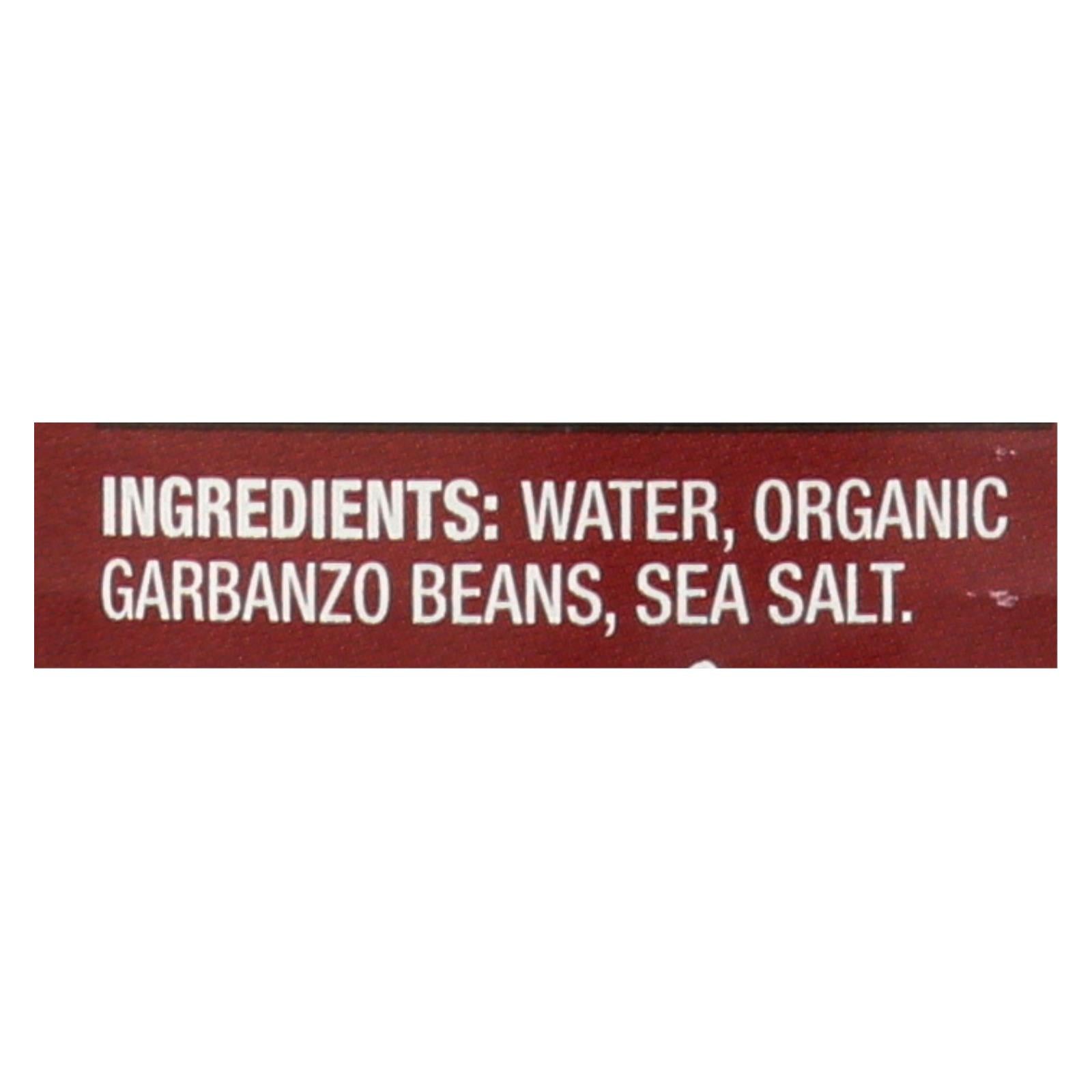 Westbrae Foods Organic Garbanzo Beans - Case of 12 - 25 oz.