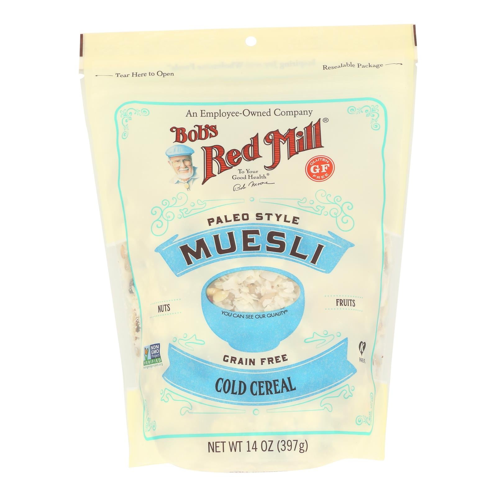 Bob's Red Mill - Cereal - Paleo Style Muesli - Case of 4 - 14 oz